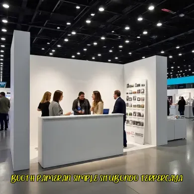 booth pameran simple situbondo terpercaya